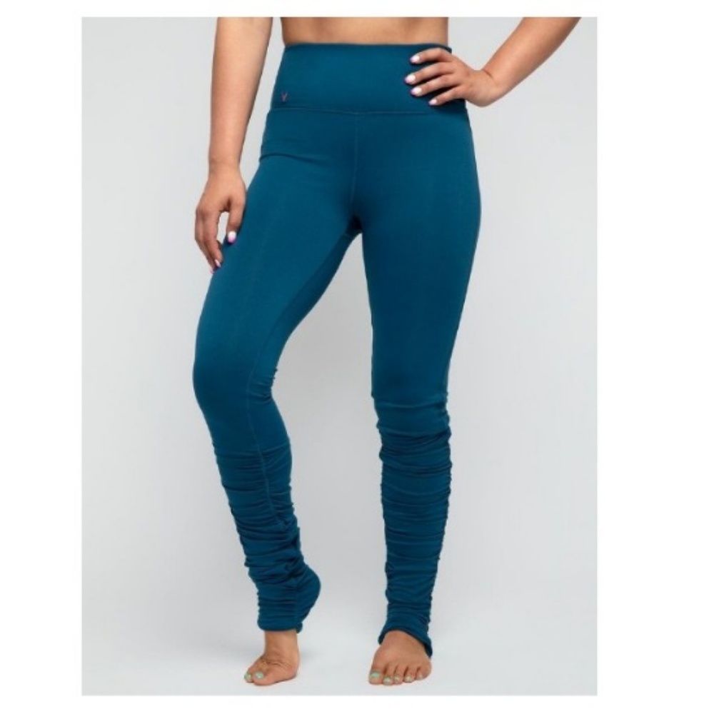 Jockey Super High-Rise Dance Leggings Teal NWT